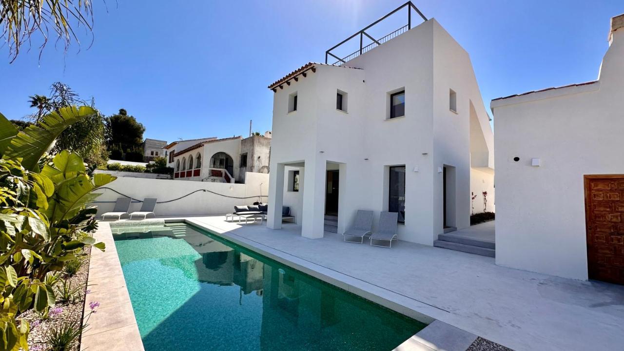 Villa Floris Moraira 500M To Sand Beach Moraira Saturday Arrive-Leave Only Exterior photo